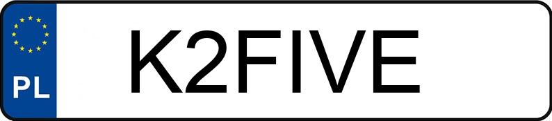 Numer rejestracyjny K2FIVE posiada BMW 320 Diesel MR`16 E6 F30 xDrive Numer rejestracyjny K2FIVE posiada BMW 320 Diesel MR`16 E6 F30 xDrive