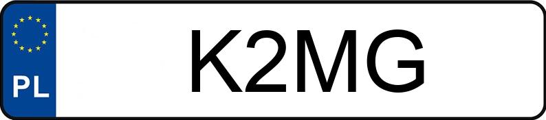 Numer rejestracyjny K2MG posiada AUDI A4 2.0 TFSI