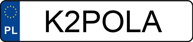 Die Registrierungsnummer K2POLA hat MERCEDES-BENZ CLA 200 MR`19 E6 118 AMG