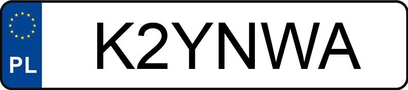 The registration number K2YNWA has LAND ROVER Range Rover Evoque 2.0 Si4 MR`19 E6d R-Dynamic