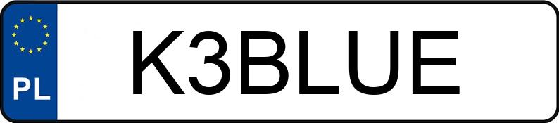 Numer rejestracyjny K3BLUE posiada VOLVO V60 Numer rejestracyjny K3BLUE posiada VOLVO V60