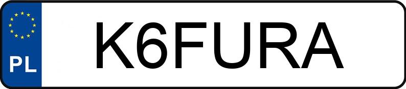 Numer rejestracyjny K6FURA posiada TOYOTA COROLLA Numer rejestracyjny K6FURA posiada TOYOTA COROLLA