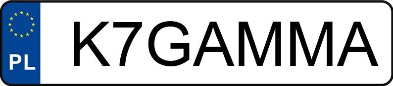 Numer rejestracyjny K7GAMMA posiada ROLLS-ROYCE Wraith MR`13 E5 Wraith Numer rejestracyjny K7GAMMA posiada ROLLS-ROYCE Wraith MR`13 E5 Wraith