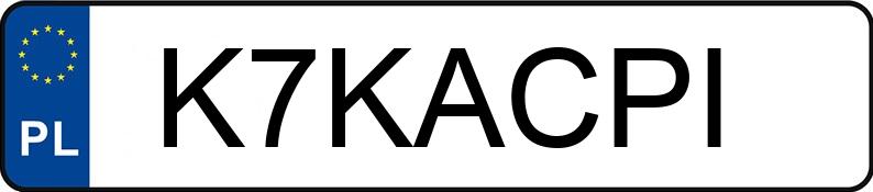 Numer rejestracyjny K7KACPI posiada BMW 335 Coupe Diesel DPF MR`06 E4 E92 Steptronic Numer rejestracyjny K7KACPI posiada BMW 335 Coupe Diesel DPF MR`06 E4 E92 Steptronic