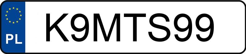 Numer rejestracyjny K9MTS99 posiada BENTLEY Mulsanne 6.8 MR`16 E6d Speed Aut.