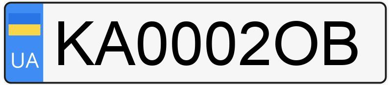 Numer rejestracyjny KA0002OB posiada Mercedes-Benz 
