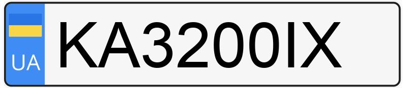 Numer rejestracyjny KA3200IX posiada Mercedes-Benz - ?? ????????? -