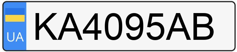 Numer rejestracyjny KA4095AB posiada Honda Accord