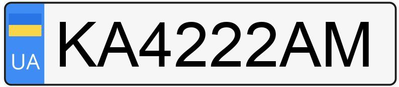 Numer rejestracyjny KA4222AM posiada Mercedes-Benz G 63 AMG