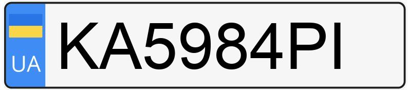 Numer rejestracyjny KA5984PI posiada Mercedes-Benz - ?? ????????? -