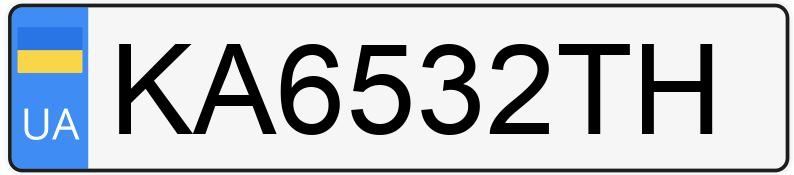 O número de registro KA6532TH tem Skoda Octavia Combi