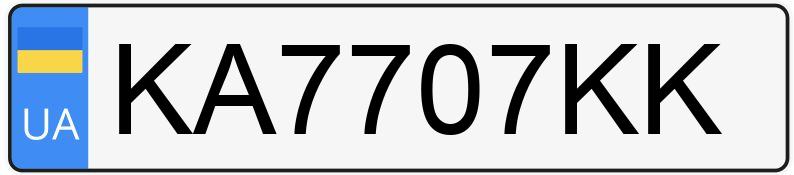 Numer rejestracyjny KA7707KK posiada BMW 318