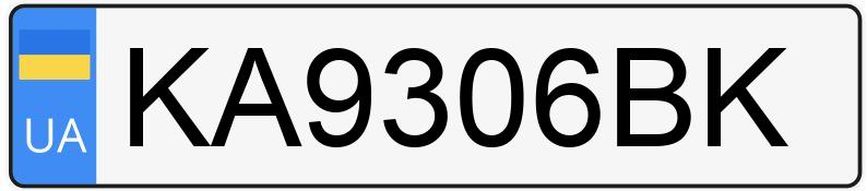 Numer rejestracyjny KA9306BK posiada Mazda 6