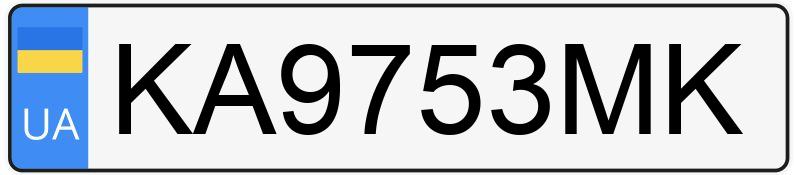 Numer rejestracyjny KA9753MK posiada Mercedes-Benz Metris