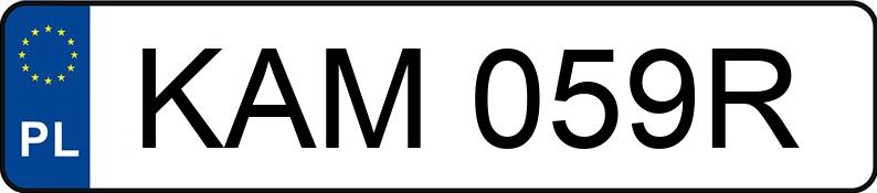 Numer rejestracyjny KAM 059R posiada DAEWOO TICO SX - KAM059R