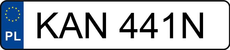 Numer rejestracyjny KAN 441N posiada FSO POLONEZ CARO - KAN441N