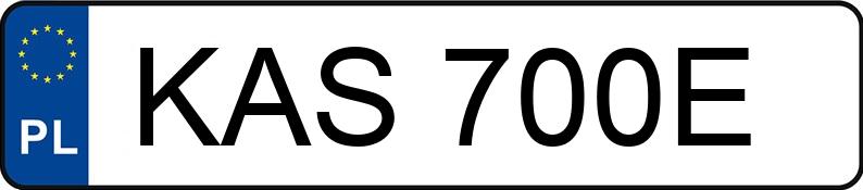 Numer rejestracyjny KAS 700E posiada FIAT Punto 55 Kat. SX - KAS700E