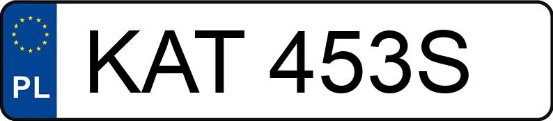 Numer rejestracyjny KAT 453S posiada FSO POLONEZ CARO PLUS - KAT453S