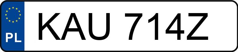 Numer rejestracyjny KAU714Z posiada BMW Seria 5 525 TDS Kat. MR`95 E39