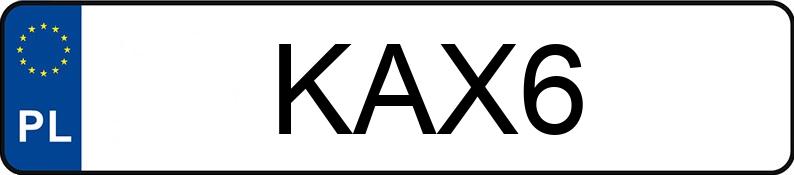 Numer rejestracyjny KAX 6 posiada BMW 645Ci Coupe MR`03 E3 E63 645Ci Coupe MR`03 E3 E63 - KAX6