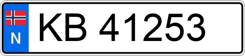 Numer rejestracyjny KB41253 posiada VOLKSWAGEN PASSAT AM6AM62Q031STP07MGSNVR2O