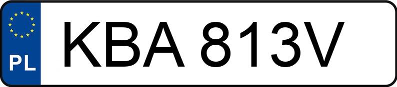 Numer rejestracyjny KBA 813V posiada FIAT Seicento 1.1 Kat. MR`98 S - KBA813V