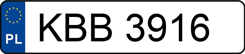 Numer rejestracyjny KBB 3916 posiada CITROEN C25 2.5t 1000 - KBB3916