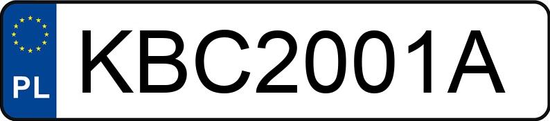 Numer rejestracyjny KBC 2001A posiada BMW 525 - KBC2001A