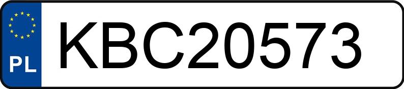 Numer rejestracyjny KBC 20573 posiada VOLKSWAGEN PASSAT - KBC20573