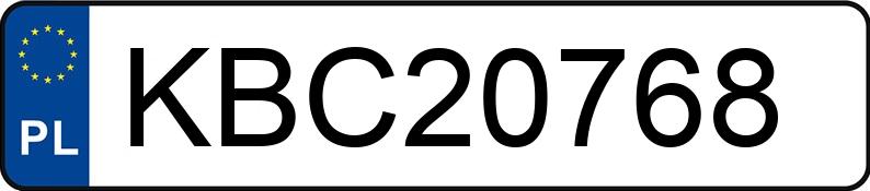 Numer rejestracyjny KBC 20768 posiada SEAT IBIZA 1.9 SDI - KBC20768 Numer rejestracyjny KBC 20768 posiada SEAT IBIZA 1.9 SDI - KBC20768