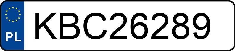Numer rejestracyjny KBC 26289 posiada ALFA ROMEO 147 - KBC26289 Numer rejestracyjny KBC 26289 posiada ALFA ROMEO 147 - KBC26289