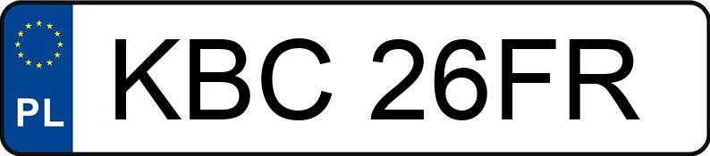Numer rejestracyjny KBC 26FR posiada FIAT UNO 1.0 KAT - KBC26FR Numer rejestracyjny KBC 26FR posiada FIAT UNO 1.0 KAT - KBC26FR