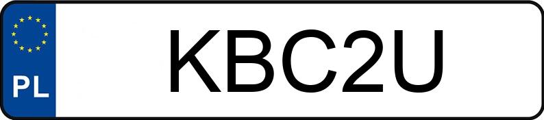 Numer rejestracyjny KBC 2U posiada MERCEDES-BENZ S 420 126 SE - KBC2U