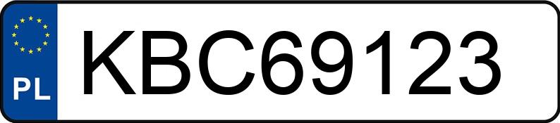 Numer rejestracyjny KBC 69123 posiada HYUNDAI I30 - KBC69123