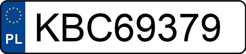 Numer rejestracyjny KBC 69379 posiada MAZDA 2 - KBC69379 Numer rejestracyjny KBC 69379 posiada MAZDA 2 - KBC69379