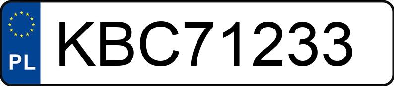 Numer rejestracyjny KBC 71233 posiada VOLKSWAGEN TOUAREG - KBC71233 Numer rejestracyjny KBC 71233 posiada VOLKSWAGEN TOUAREG - KBC71233