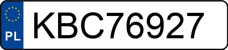 Numer rejestracyjny KBC 76927 posiada BMW 335i Coupe MR`06 E4 E92 335i Coupe MR`06 E4 E92 - KBC76927