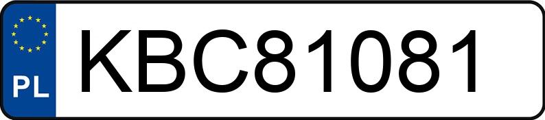 Numer rejestracyjny KBC 81081 posiada BMW 328 - KBC81081