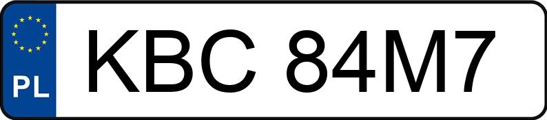 Numer rejestracyjny KBC84M7 posiada ALFA ROMEO Giulietta 1.4 16V MR`19 E6d 940 Giulietta 1.4 16V MR`19 E6d 940