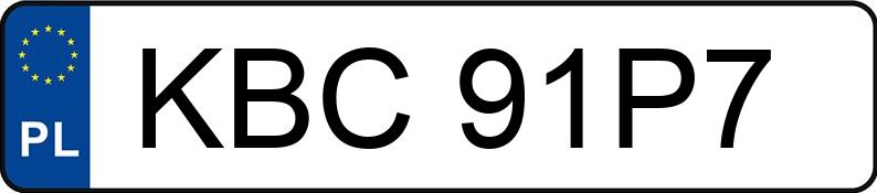 Numer rejestracyjny KBC 91P7 posiada OPEL MOKKA - KBC91P7