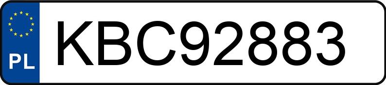 Numer rejestracyjny KBC 92883 posiada RENAULT Megane III 1.9 dCi MR`08 E5 Privilege 130 - KBC92883