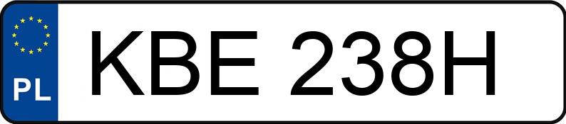 Numer rejestracyjny KBE 238H posiada VOLKSWAGEN Polo III 1.4 MR`99 E2 GP Comfortline - KBE238H Numer rejestracyjny KBE 238H posiada VOLKSWAGEN Polo III 1.4 MR`99 E2 GP Comfortline - KBE238H