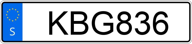 Numer rejestracyjny KBG836 posiada Volvo FL Numer rejestracyjny KBG836 posiada Volvo FL