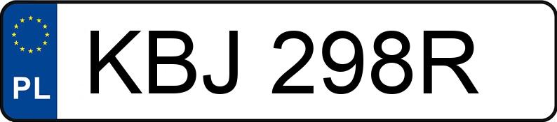 Numer rejestracyjny KBJ 298R posiada FIAT Seicento 0.9 Kat. Citymatic - KBJ298R Numer rejestracyjny KBJ 298R posiada FIAT Seicento 0.9 Kat. Citymatic - KBJ298R