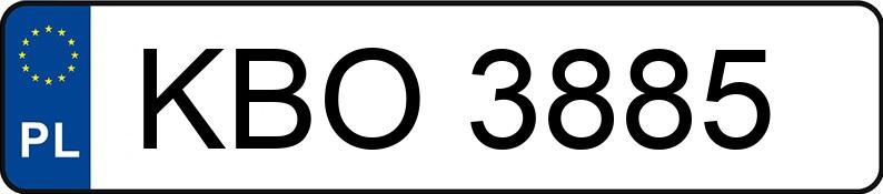 Numer rejestracyjny KBO 3885 posiada FSO FSO pick-up 1.8t - KBO3885 Numer rejestracyjny KBO 3885 posiada FSO FSO pick-up 1.8t - KBO3885