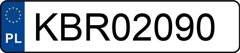Numer rejestracyjny KBR 02090 posiada AUDI A6 Avant 2.7 TDi MR`09 E4 4F A6 Avant 2.7 TDi MR`09 E4 4F - KBR02090