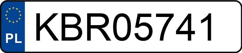 Numer rejestracyjny KBR 05741 posiada BMW 318 I - KBR05741 Numer rejestracyjny KBR 05741 posiada BMW 318 I - KBR05741