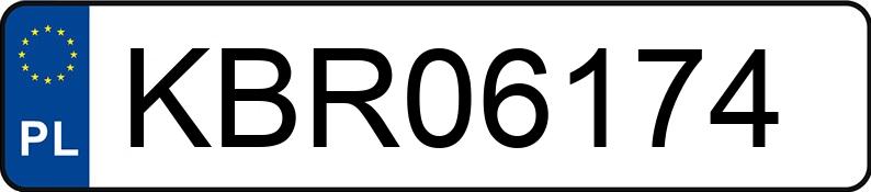 Numer rejestracyjny KBR 06174 posiada BMW 118D - KBR06174 Numer rejestracyjny KBR 06174 posiada BMW 118D - KBR06174