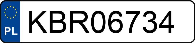 Numer rejestracyjny KBR 06734 posiada VOLVO XC60 - KBR06734 Numer rejestracyjny KBR 06734 posiada VOLVO XC60 - KBR06734
