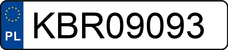Numer rejestracyjny KBR 09093 posiada BMW 320 - KBR09093 Numer rejestracyjny KBR 09093 posiada BMW 320 - KBR09093